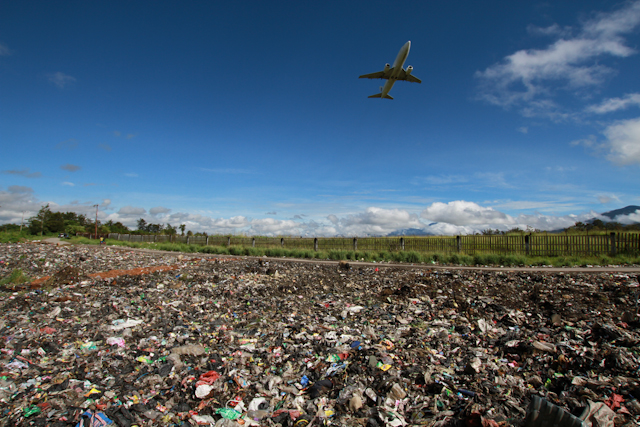 Wamena plance and rubbish